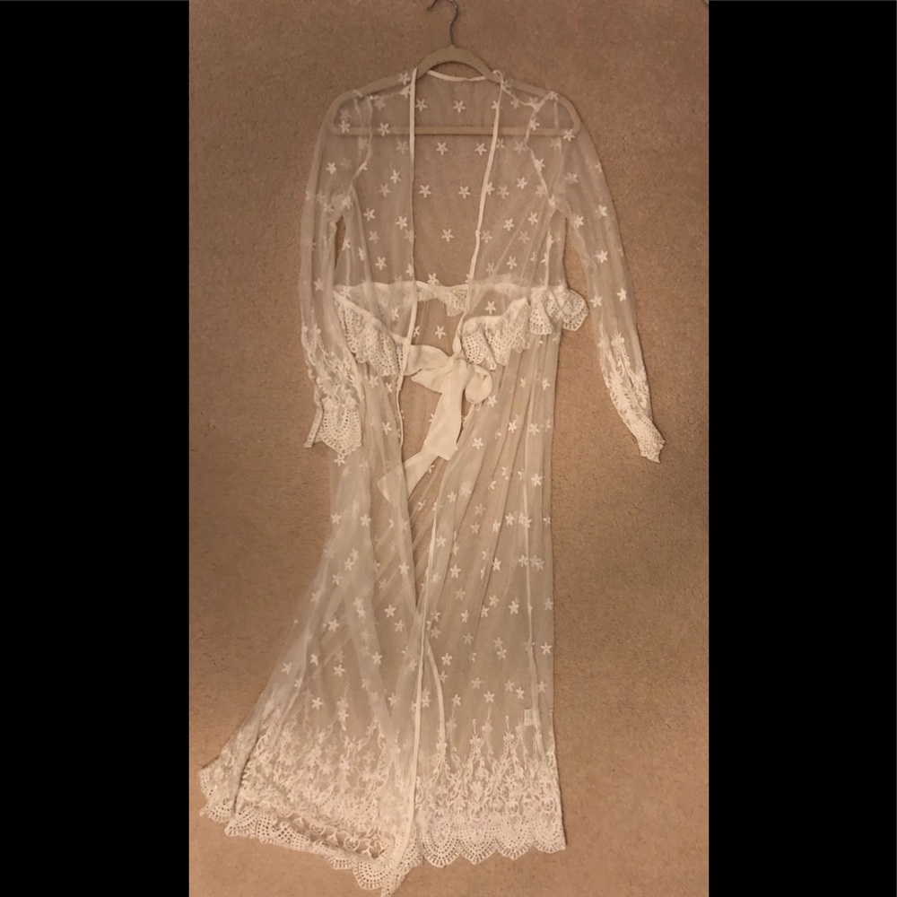 Gorgeous lace cover up